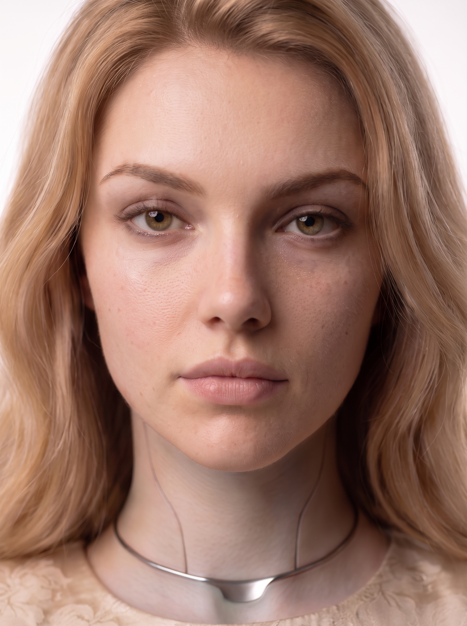 Macro detail of SENARA's face